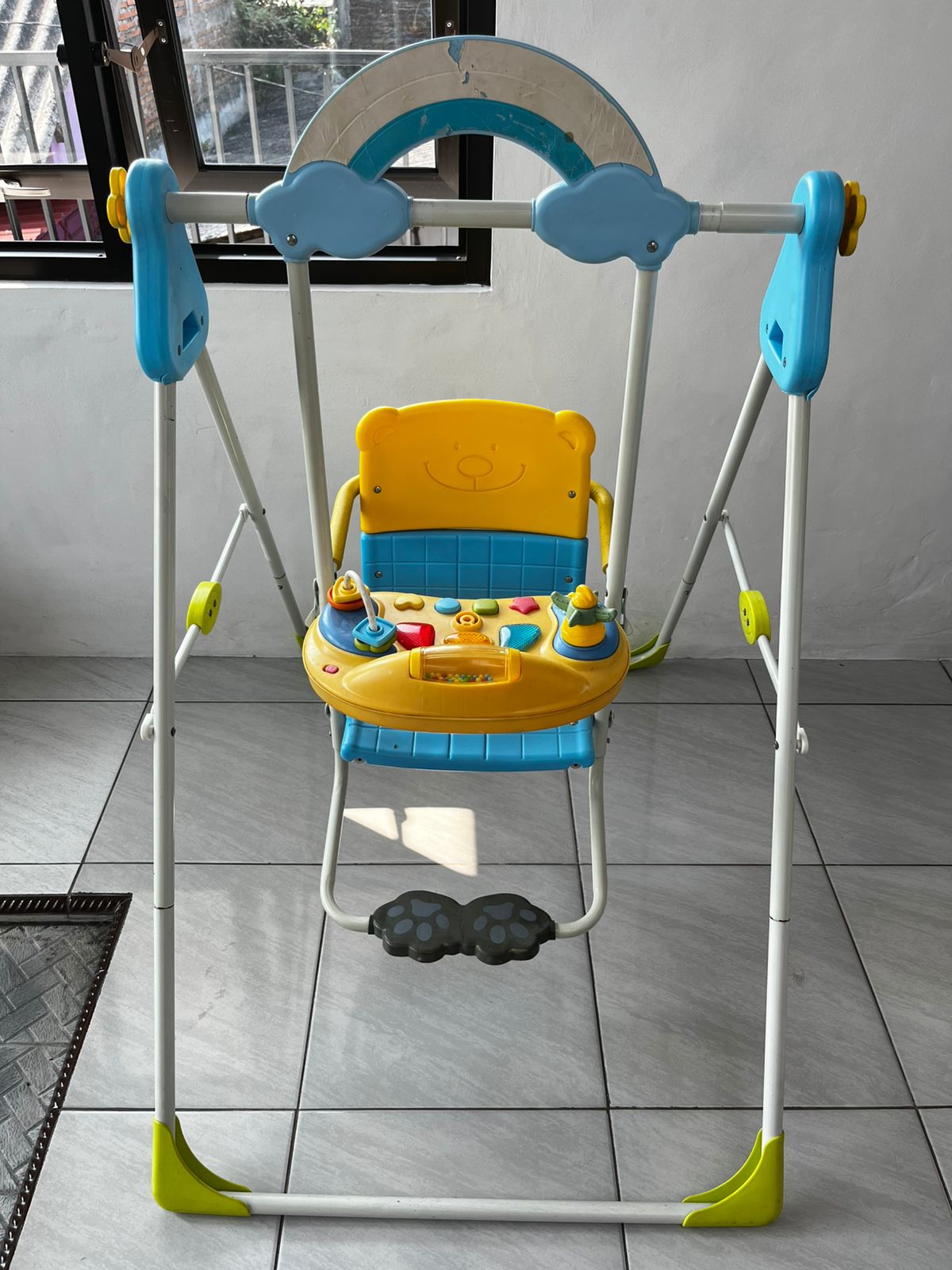 AYUNAN PLIKO SWING GREEN YELLOW BLUE (PK-707/706) 