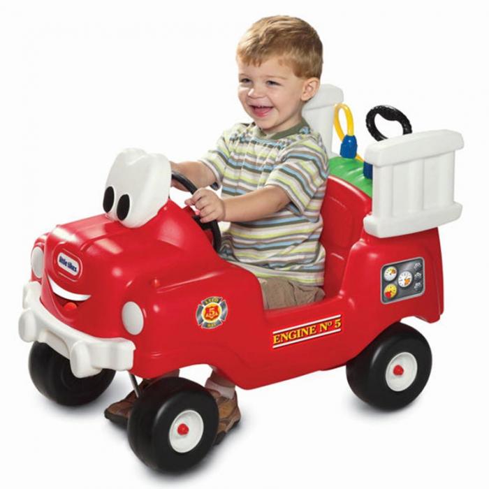LITTLE TIKES SPRAY AND RESCUE FIRE TRUCK